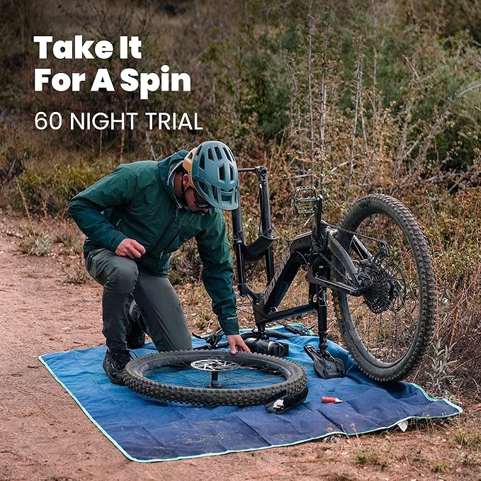 Rumpl Everywhere Mat, Waterproof Picnic Blanket and Ground Mat for Camping, Hiking, and Picnicking