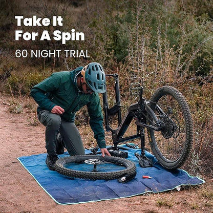 Rumpl Everywhere Mat, Waterproof Picnic Blanket and Ground Mat for Camping, Hiking, and Picnicking