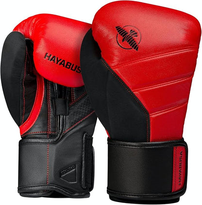 Hayabusa T3 Boxing Gloves for Men and Women Wrist and Knuckle Protection, Dual-X Hook and Loop