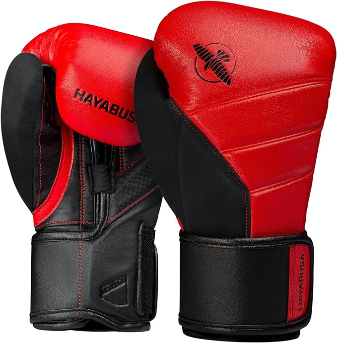 Hayabusa T3 Boxing Gloves for Men and Women Wrist and Knuckle Protection, Dual-X Hook and Loop