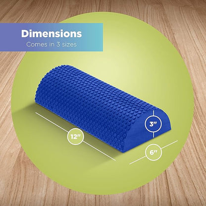 Bean Products High-Density EVA Foam Rollers | Deep Tissue Massager | Myofascial Release Textured