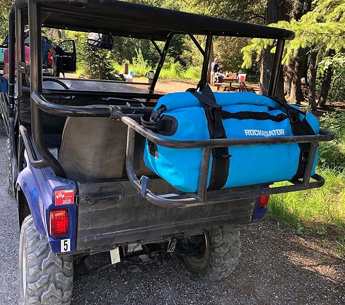 Waterproof Duffle Bag for Travel and Camping with Roll-Top Closure, Durable, All-Weather, and