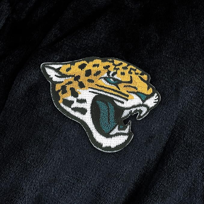 NFL Adult Unisex Silk Touch Bathrobe, Officially Licensed Loungewear, Soft Plush Polyester