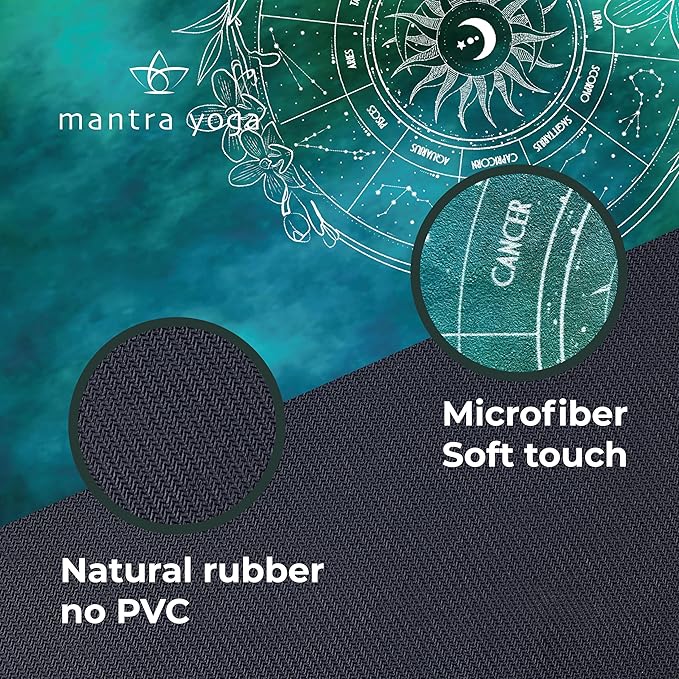 Mantra Yoga Travel PRO 1.5mm - Foldable Fitness & Exercise Mat with Bag | Lightweight, Compact &