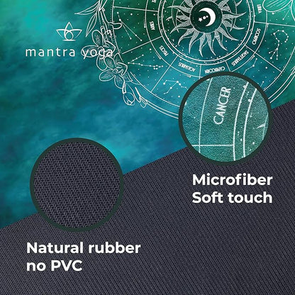 Mantra Yoga Travel PRO 1.5mm - Foldable Fitness & Exercise Mat with Bag | Lightweight, Compact &