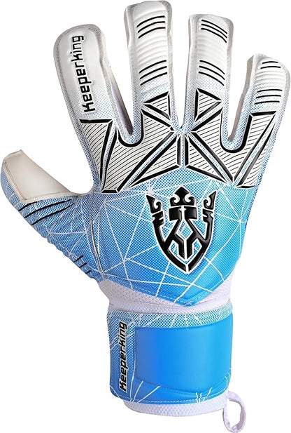 Soccer Goalie Goalkeeper Gloves for Kids Boys Youth & Adult,Latex Strong Grip Palms with Removable