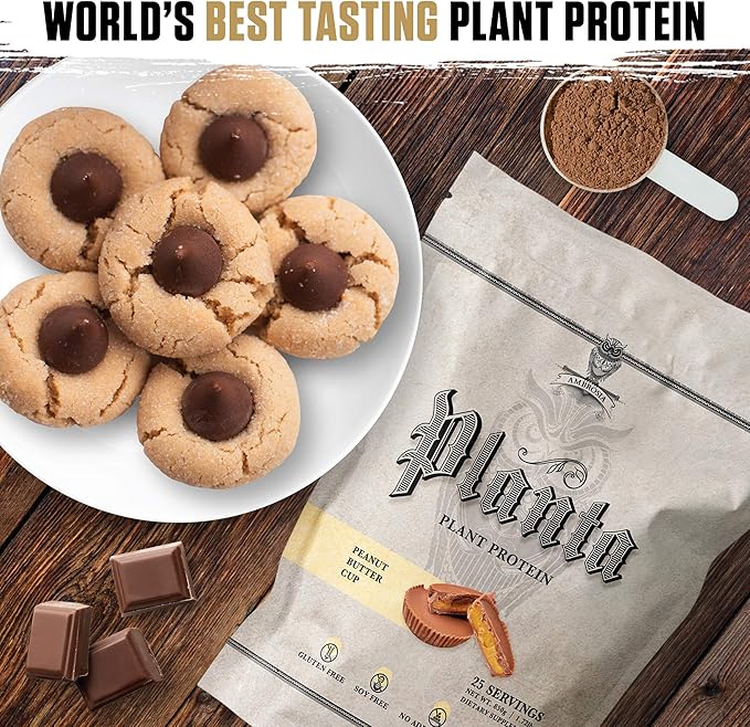Ambrosia Planta - Premium Plant-Based Protein | Vegan & Keto Friendly | Gourmet Flavors with No