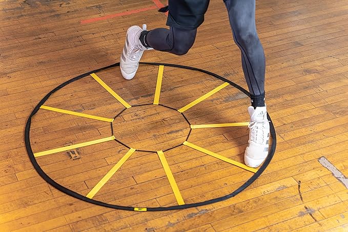 Webby Agility Trainer – Circle Speed and Agility Ladder for High Intensity Reactive Footwork Drills