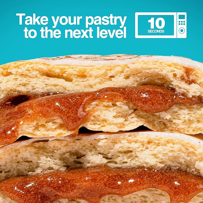 Legendary Foods 22g Protein Pastry+ Cinnamon Low Carb Meal Replacement Bar - Low Glycemic, Gluten