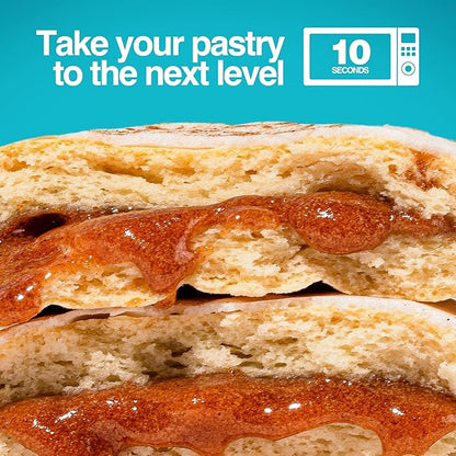Legendary Foods 22g Protein Pastry+ Cinnamon Low Carb Meal Replacement Bar - Low Glycemic, Gluten