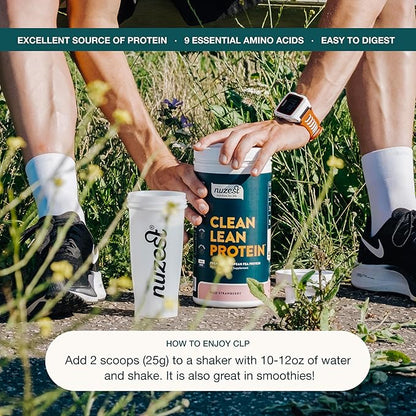 Nuzest - Pea Protein Powder - Clean Lean Protein, Premium Vegan Plant Based Protein Powder, Dairy