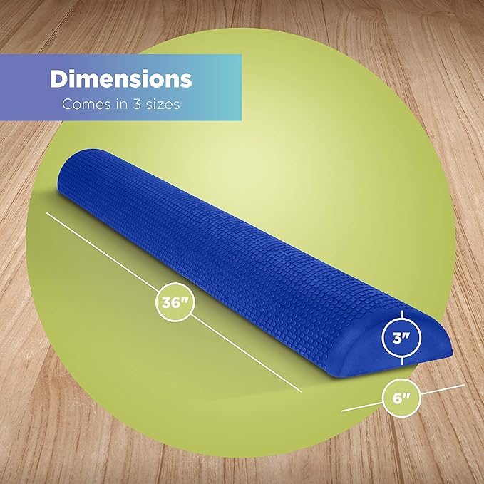 Bean Products High-Density EVA Foam Rollers | Deep Tissue Massager | Myofascial Release Textured