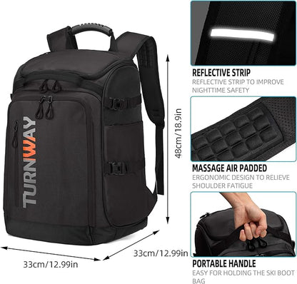 Ski/Snowboard Boot Bag/Skating Bag | Excellent for Store and Transport Gear, Jacket, Helmet