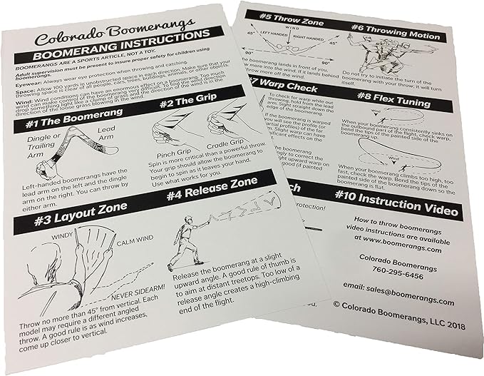 Blue Speed Racer Fast Catch Boomerang - Returning Boomerangs for Boomerang Athletes. Beginning