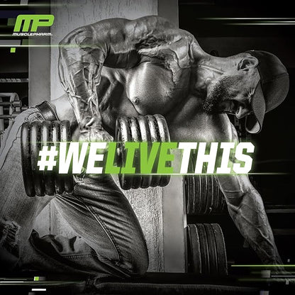Muscle Pharm Assault Energy & Strength Pre Workout Powder for Men & Women with Beta Alanine