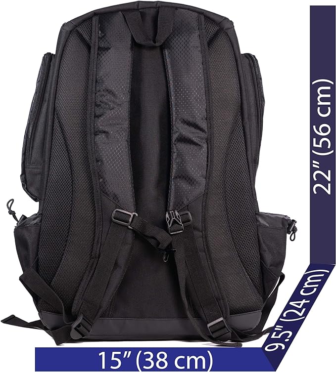 Athletico Swim Backpack - Swim Bag With Wet & Dry Compartments for Swimming, Beach, Camping - Pool
