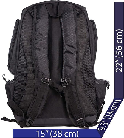 Athletico Swim Backpack - Swim Bag With Wet & Dry Compartments for Swimming, Beach, Camping - Pool