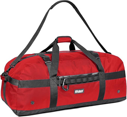 Fitdom 132L 36" Heavy Duty Extra Large Sports Gym Equipment Travel Duffel Bag W/Adjustable Shoulder