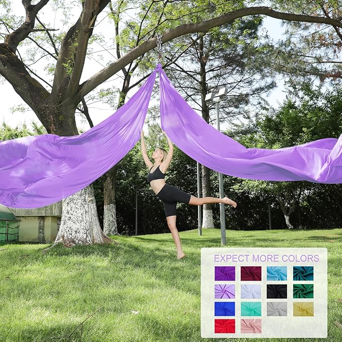 Aerial Silks 11 Yards Aerial Silks For Home Aerial Yoga Swing Aerial Yoga Hammock Swing Aerial Silk