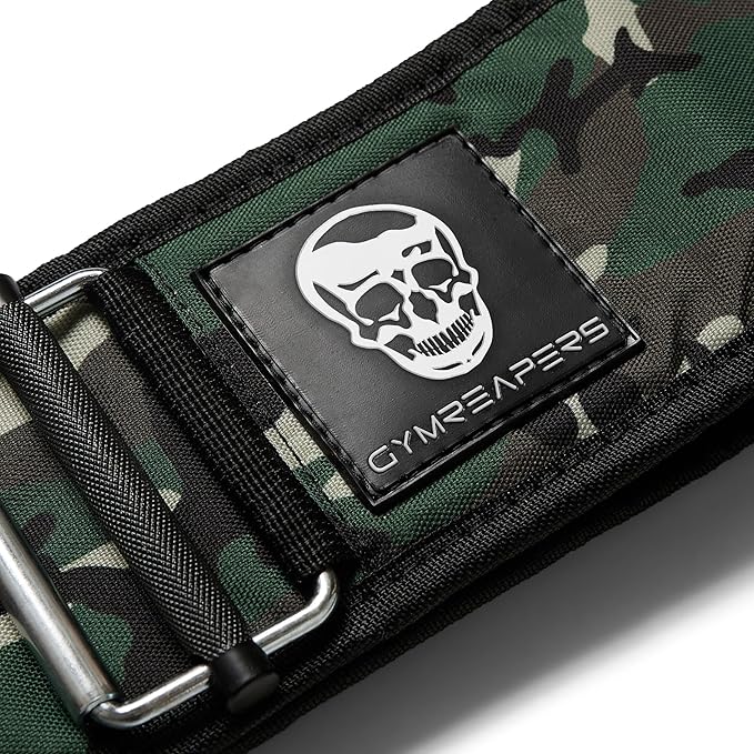 Gymreapers Quick Locking Weight Lifting Belt for Men Gym Belt for Powerlifting Deadlift Belt with 4