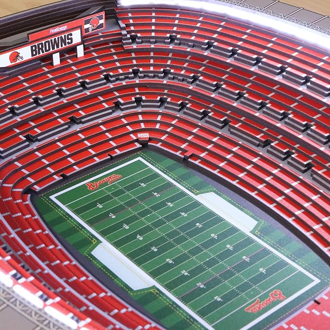 YouTheFan NFL 25-Layer StadiumViews Lighted End Table