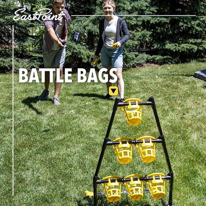 EastPoint 3-in-1 Battle Bag Battle Pack – 1 Easy to Convert Target - Bean Bag Toss Pong