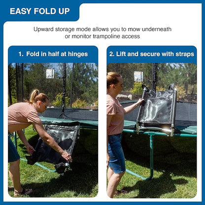 Trampoline Pro The Original Trampoline Slide and Climber Universal Trampoline Ladder Alternative
