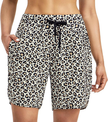 Willit Women's 7" Athletic Running Shorts Long Workout Hiking Shorts Quick Dry High Waisted Active