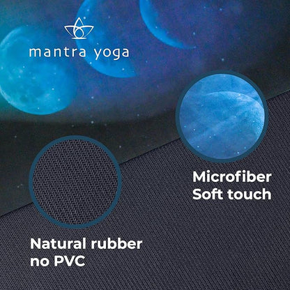 Mantra Yoga Travel PRO 1.5mm - Foldable Fitness & Exercise Mat with Bag | Lightweight, Compact &