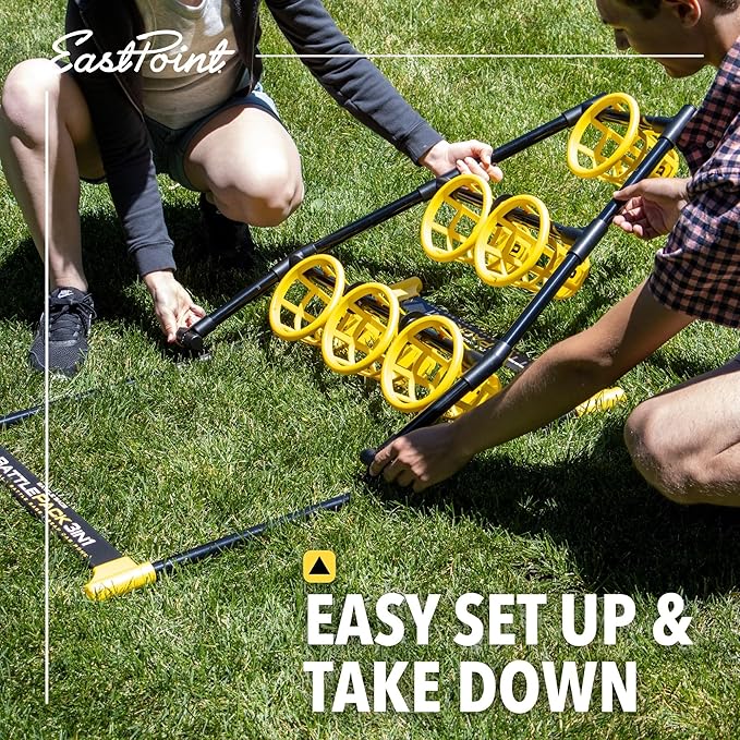 EastPoint 3-in-1 Battle Bag Battle Pack – 1 Easy to Convert Target - Bean Bag Toss Pong