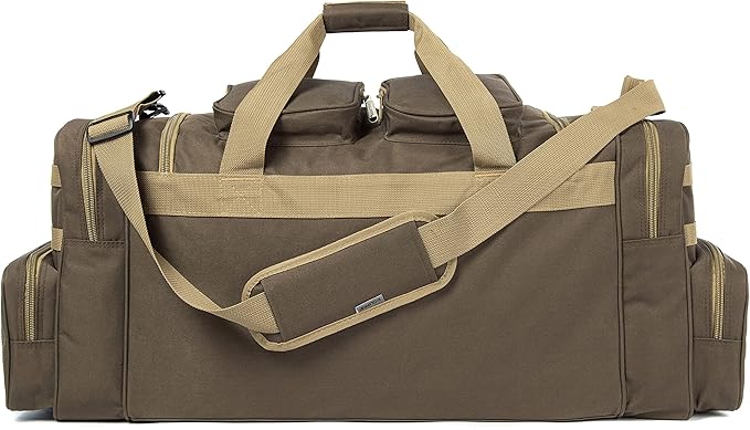 K-Cliffs Tactical Range Duffel Heavy Duty Large Gear Duffle Durable Quality Travel Sports Gym