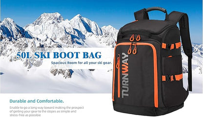 Ski/Snowboard Boot Bag/Skating Bag | Excellent for Store and Transport Gear, Jacket, Helmet
