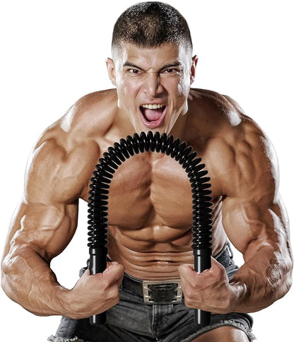 Zenooze's Power Twister Flex Bar, The Ultimate Upper Body Exercise Equipment for Strengthening Your