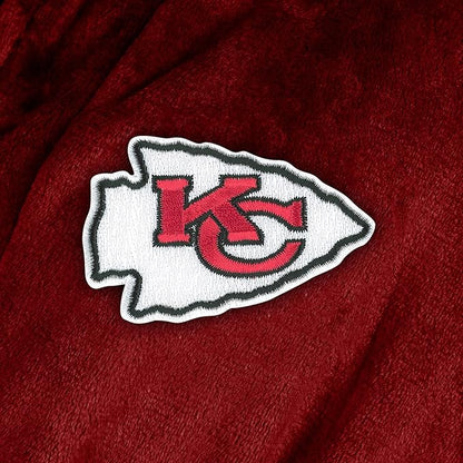 NFL Adult Unisex Silk Touch Bathrobe, Officially Licensed Loungewear, Soft Plush Polyester