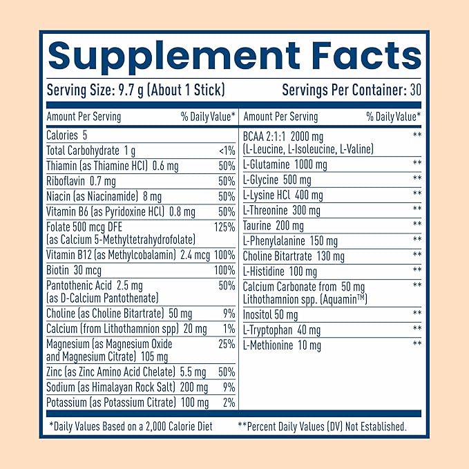 NativePath Native Hydrate Stick Packs, Sugar Free Electrolytes Powder with BCAAs, Tangerine