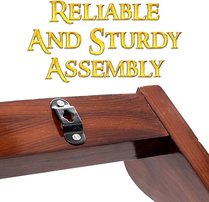 Mythrojan Solid Wood Sword Stand Medieval Sword Wall Mount Samurai Sword Display Stand Katana Sword