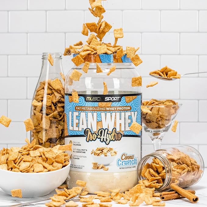 Musclesport Lean Whey Revolution??Protein Powder - Whey Protein Isolate - Low Calorie, Low Carb
