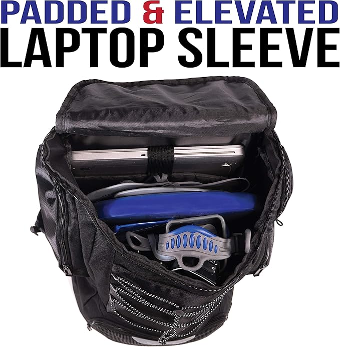 Athletico Swim Backpack - Swim Bag With Wet & Dry Compartments for Swimming, Beach, Camping - Pool