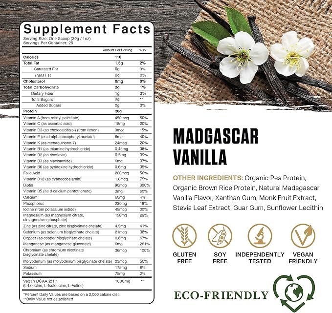 Ambrosia Planta - Premium Plant-Based Protein | Vegan & Keto Friendly | Gourmet Flavors with No