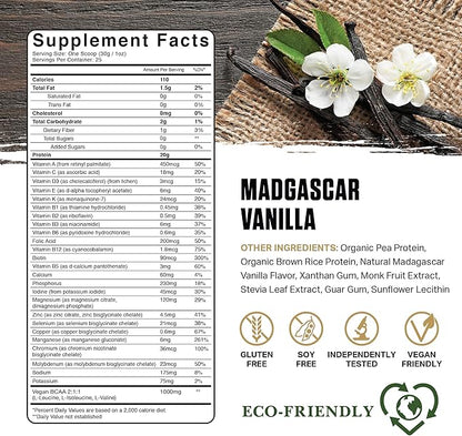 Ambrosia Planta - Premium Plant-Based Protein | Vegan & Keto Friendly | Gourmet Flavors with No