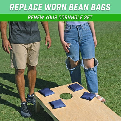 GoSports Classic Cornhole Bean Bags Set of 4-16 Colors Available - Regulation All Weather, Mix and