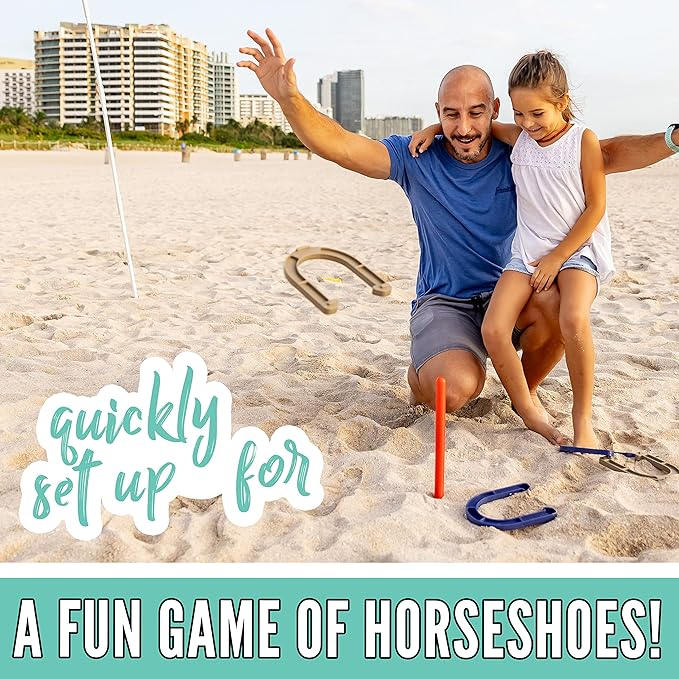 Franklin Sports Fun 5 Combo Outdoor Game Set - Backyard, Beach + Camping Games for Kids
