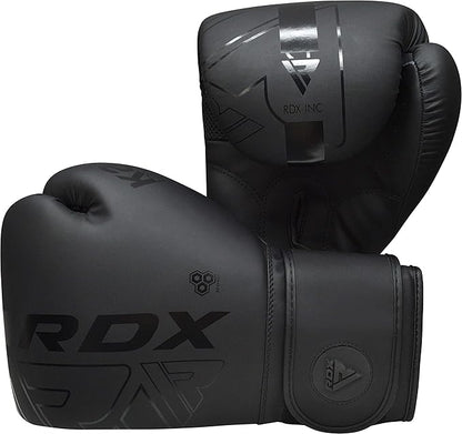 RDX Boxing Gloves, Pro Training Sparring, Maya Hide Leather, Muay Thai MMA Kickboxing, Men Women
