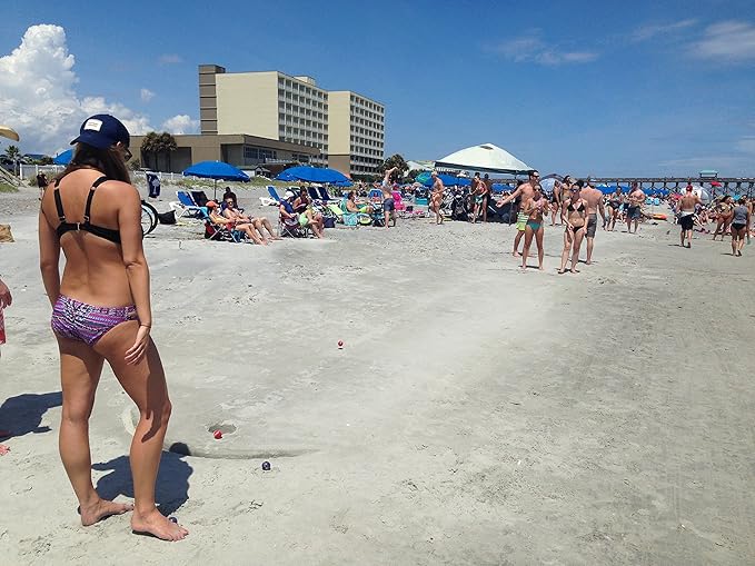 Set | America’s Ultimate Beach Game Accessories And Must Haves, Outdoor Toss Beach Games for Adults