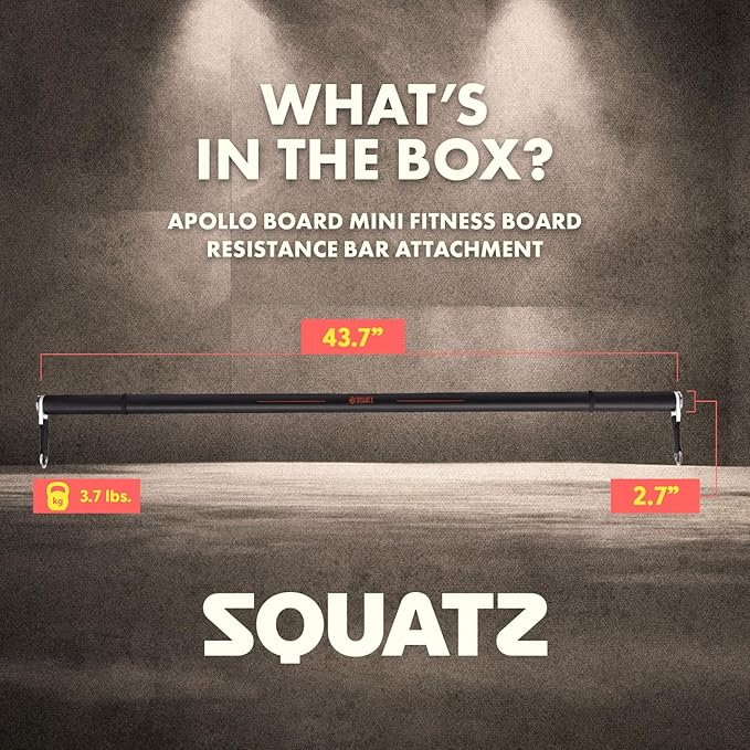 SQUATZ Pull-Up Workout Station with Bench - Multifunctional Gym Equipment Setup w/Pulling Bar