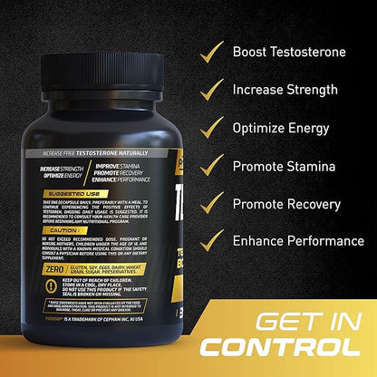 Testodren Advanced Testosterone Booster for Men | Natural Stamina, Endurance, Energy & Strength