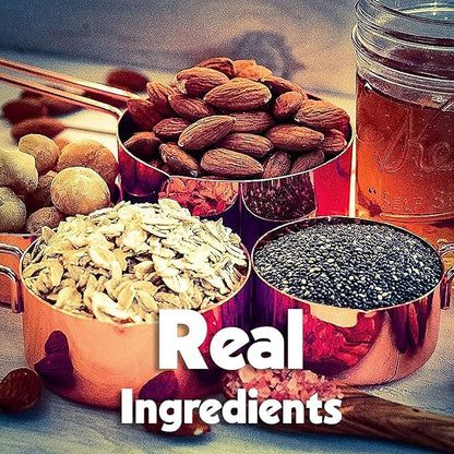 Protein Packed Energy Snack Bar | Provides Healthy Energy | Vegan, All Natural Ingredients | Soy
