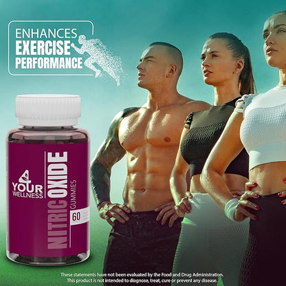 Nitric Oxide Gummies, Boosting Nitric Oxide Production and Blood Pressure, Made with Beet Root