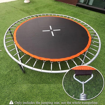 Trampoline Mat, Dia:80", Fits 8FT Round Frame, with 48 V-Rings and Spring Tool, Replacement Jumping