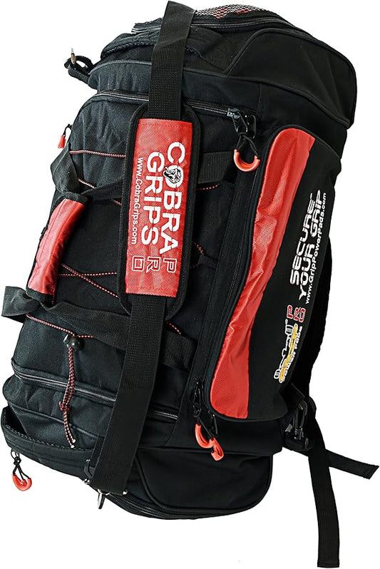 Sport Large Gym Duffle Travel Bag Wet Dry Storage Carry On Cobra Grips BackPack
